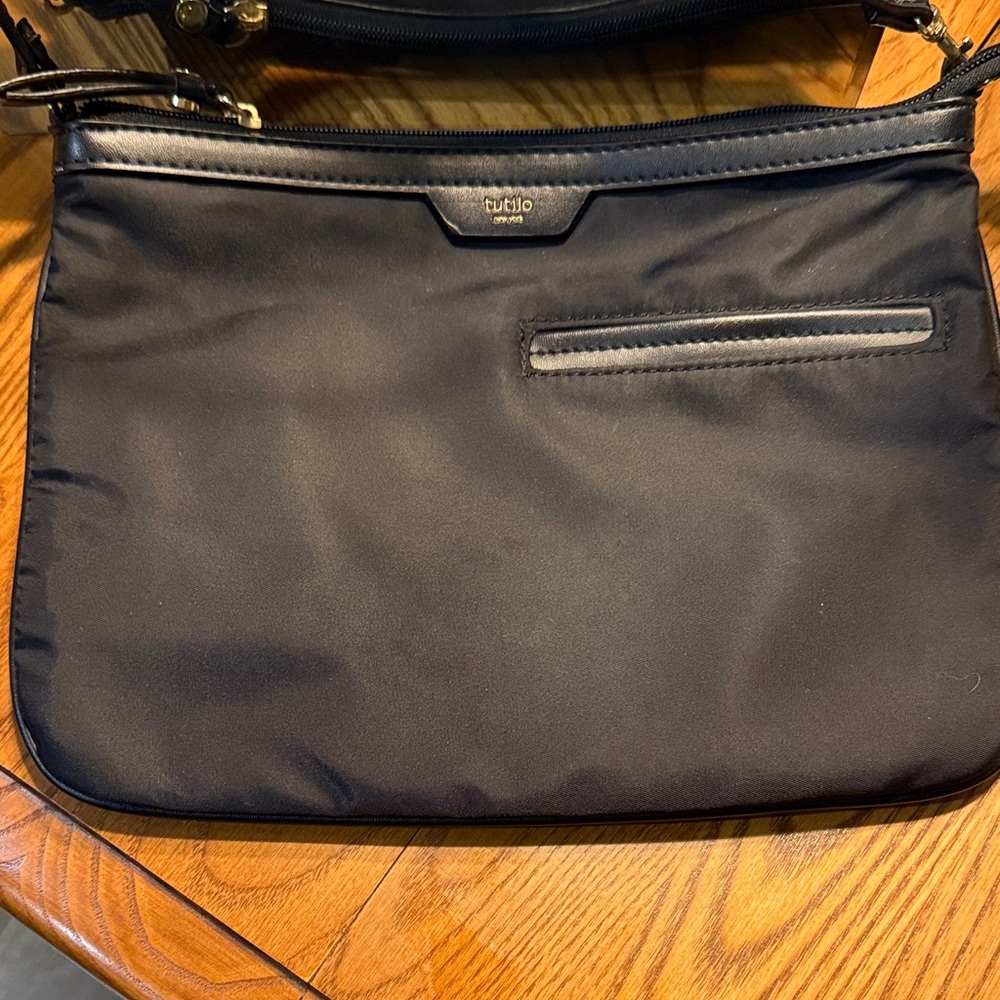 Tutilo New York Nylon and Leather